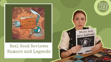 Rumors and Legends Game Preview | Real Good Reviews with Becca Scott