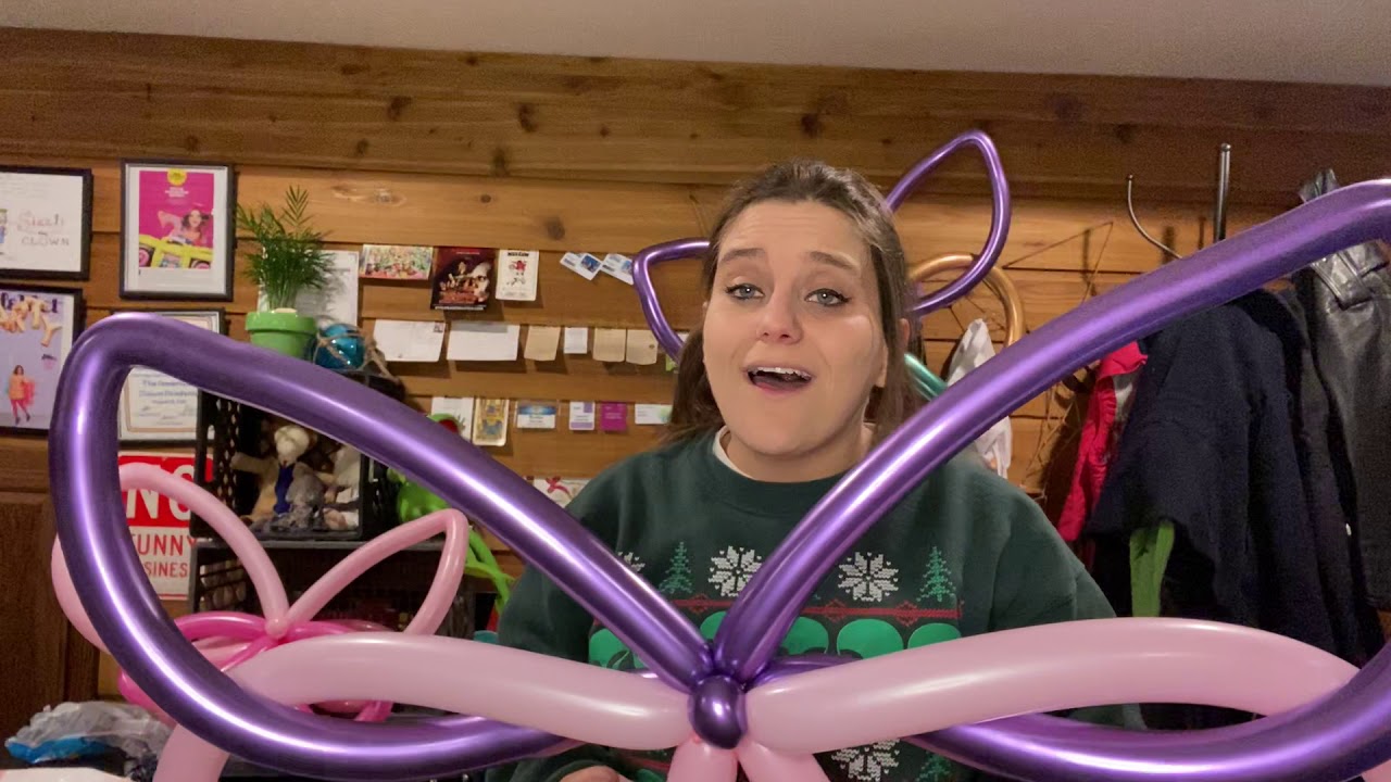 Balloon Fairy Wings tutorial