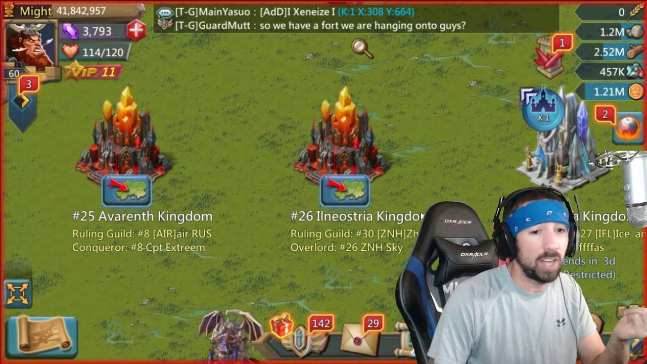LIVE STREAM | Lords Mobile KvK is BACK!!! TIME FOR WAR!! (part 1) - YouTube