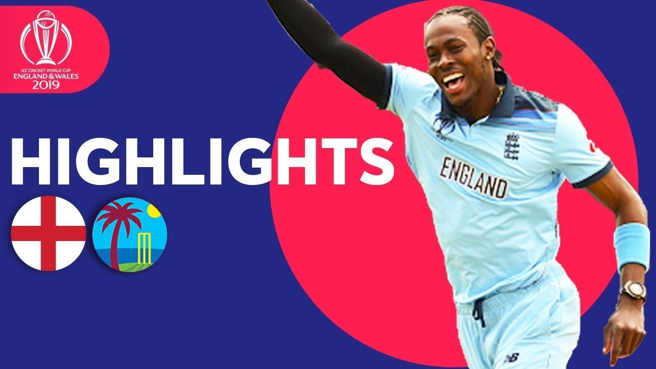Root and Archer On Song England vs West Indies - Match Highlights ICC Cricket World Cup 2019