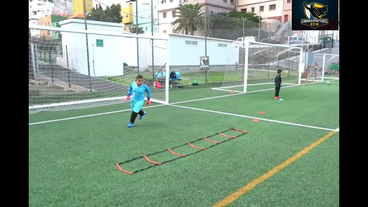 Entrenamientos de los mas pequeño coordinación basculacion y blocajes con tiros 