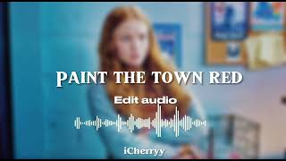 Paint the town red (edit audio) - Doja Cat Resimi