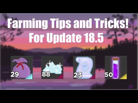 New Farming Tips and Tricks For RPG SIM!