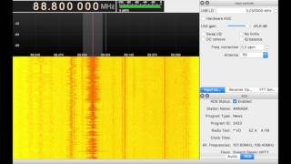 [Es] 88.8 - Radio Annaba - M'cid, Algeria - 1903 km | 02.06.2017 screenshot 3