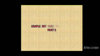 Simple Introduction to Java part 2
