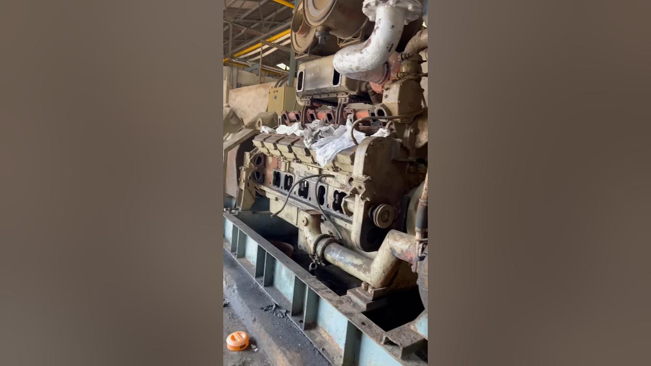 KT2300 CUMMINS GENERATOR REPAIRING AT SITE 🇮🇳 generator cummins 