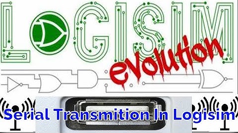 serial transmission in logisim evolution