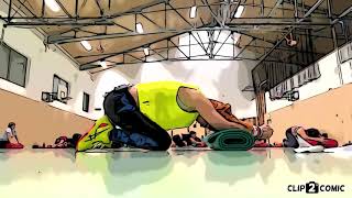 Plank-Variation Auf Gerollter Matte Beine Fat Burning Usi Wien Ahs Wien West, 21.11.2025