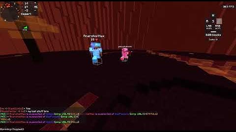 ExtremeCraft - Hacker #2529 Name: AnarchistHax Hacks:Bhop