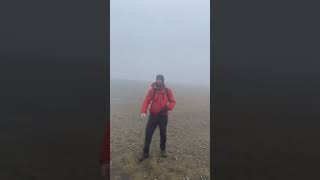 It was a wild one 💨 #wind #mountains #hiking