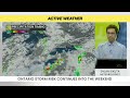 Ontario's thunderstorm risk persists into the weekend | #forecast