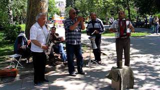 Street musicians in Sofia