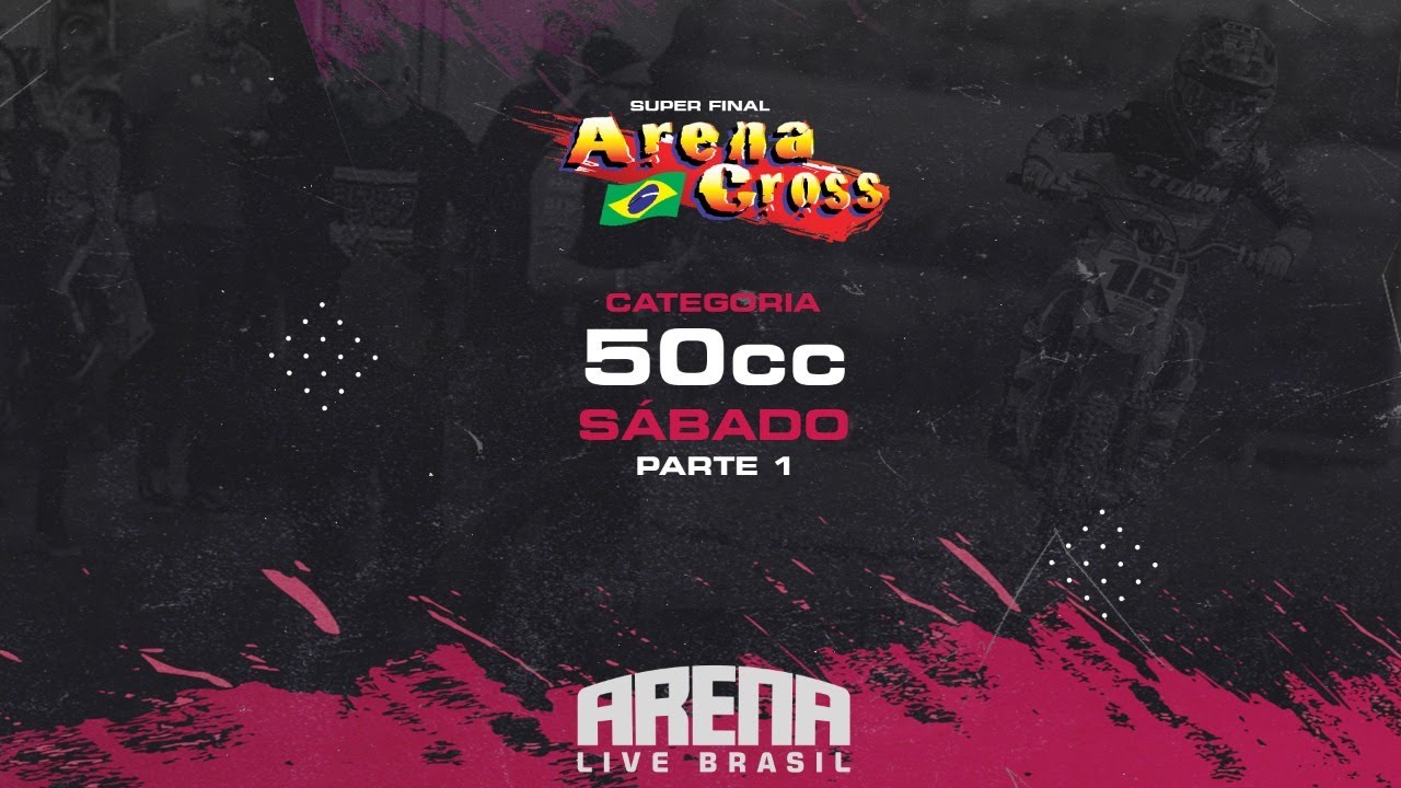 Prova da Categoria 50cc - Super Final do Arena Cross - Parte 1