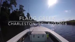 Flounder on a Zman Swimming Trout Trick, Flagg Creek, SC