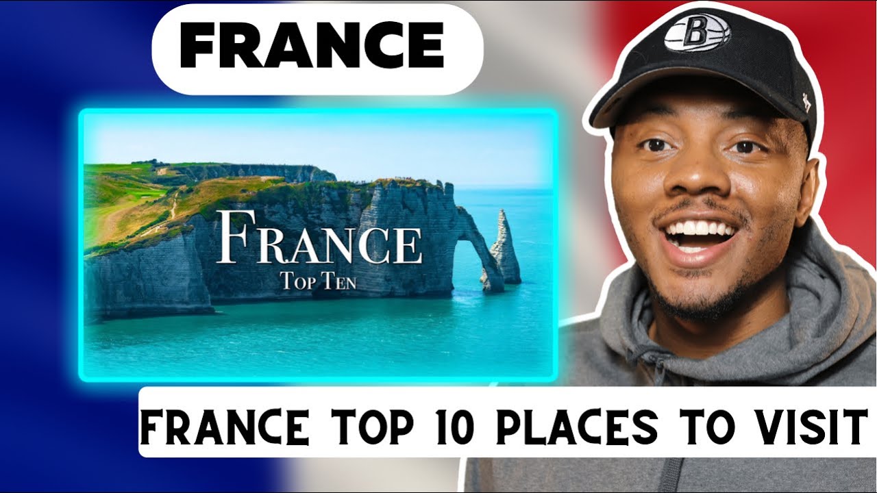 AMERICAN Reacts To Top 10 Places To Visit In France 4K Travel Guide | Dar The Traveler