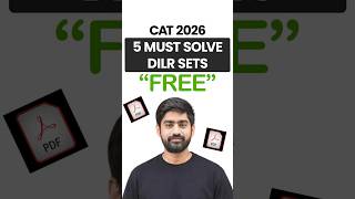 5 Must Solve DILR SETs Before CAT Exam + Free PDF