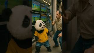 Poor Panda Got Beaten And Made Fun Of By His Friends As He Has No T.v. To Watch Cricket.