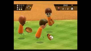 Wii Sports Baseball Matt vs Pablo