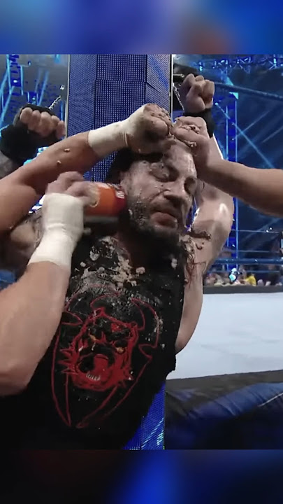 When Roman Reigns Takes Dog Food Revenge From corbin #shorts