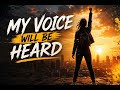 My Voice - (Pop Original song AI Lyrics Video)