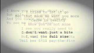 Utada - Dirty Desire (on-screen lyrics)