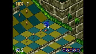 Sonic 3D: Flickies' Island/Sonic 3D Blast (Mega Drive/Genesis) [Part 2: Rusty Ruin]