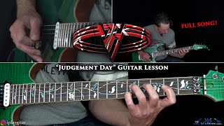Van Halen - Judgement Day Guitar Lesson (FULL SONG)
