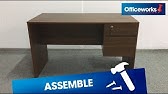Jenson Desk Assembly Instructions Youtube