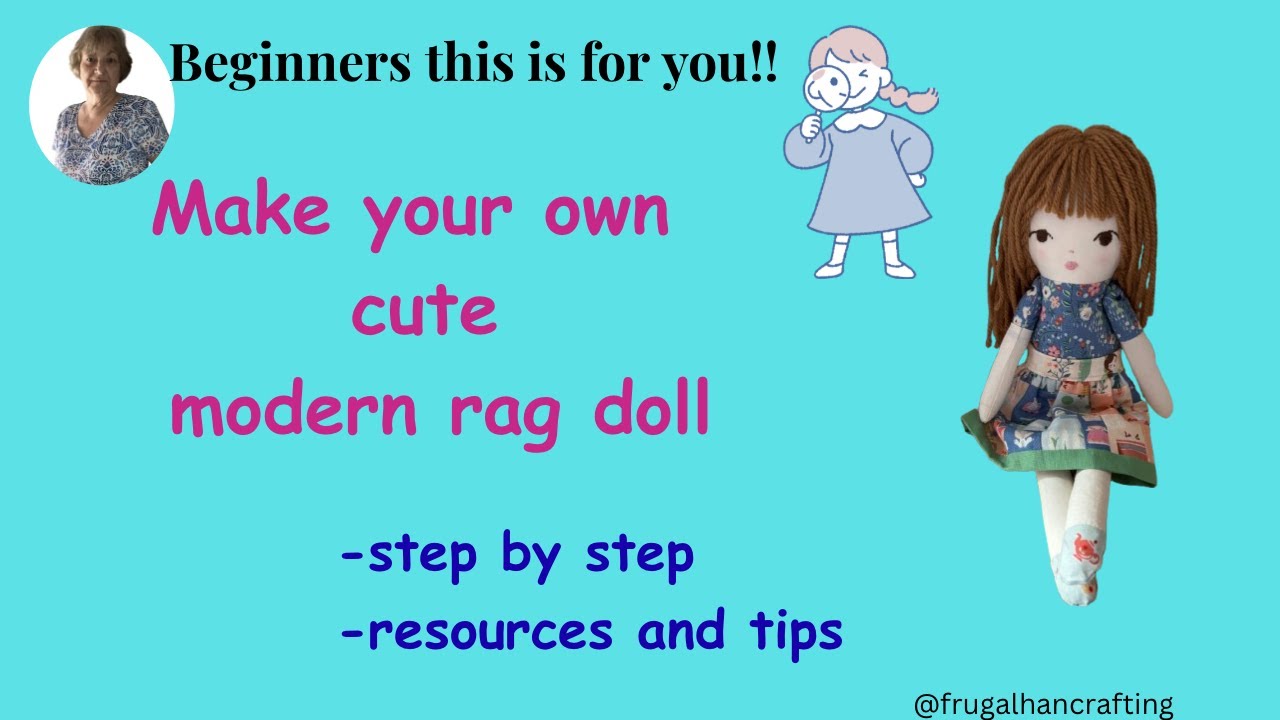 Урок по изготовлению тряпичных кукол для начинающих и опытных мастеров!