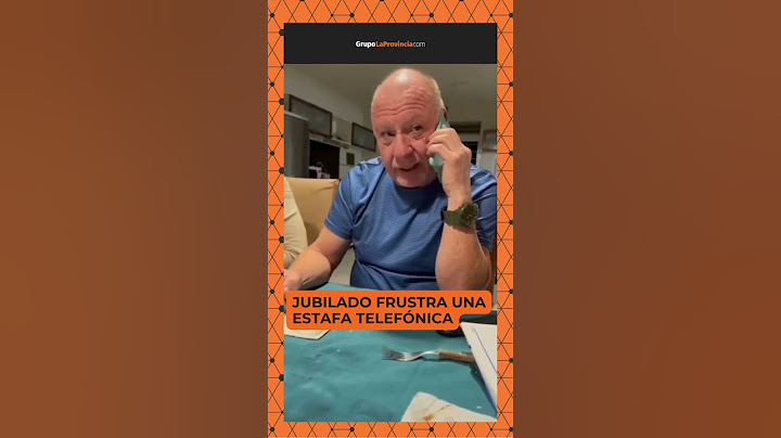 ⭕ Jubilado frustra una estafa telefónica y todo queda registrado en un video viral