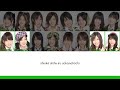 AKB48 - Kaiyuugyo no Capacity [Romaji/Colorcoded Lyrics]
