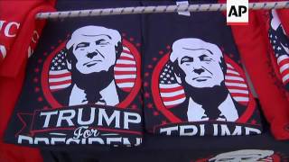 Protesters Gather Outside Ore. Trump Rally