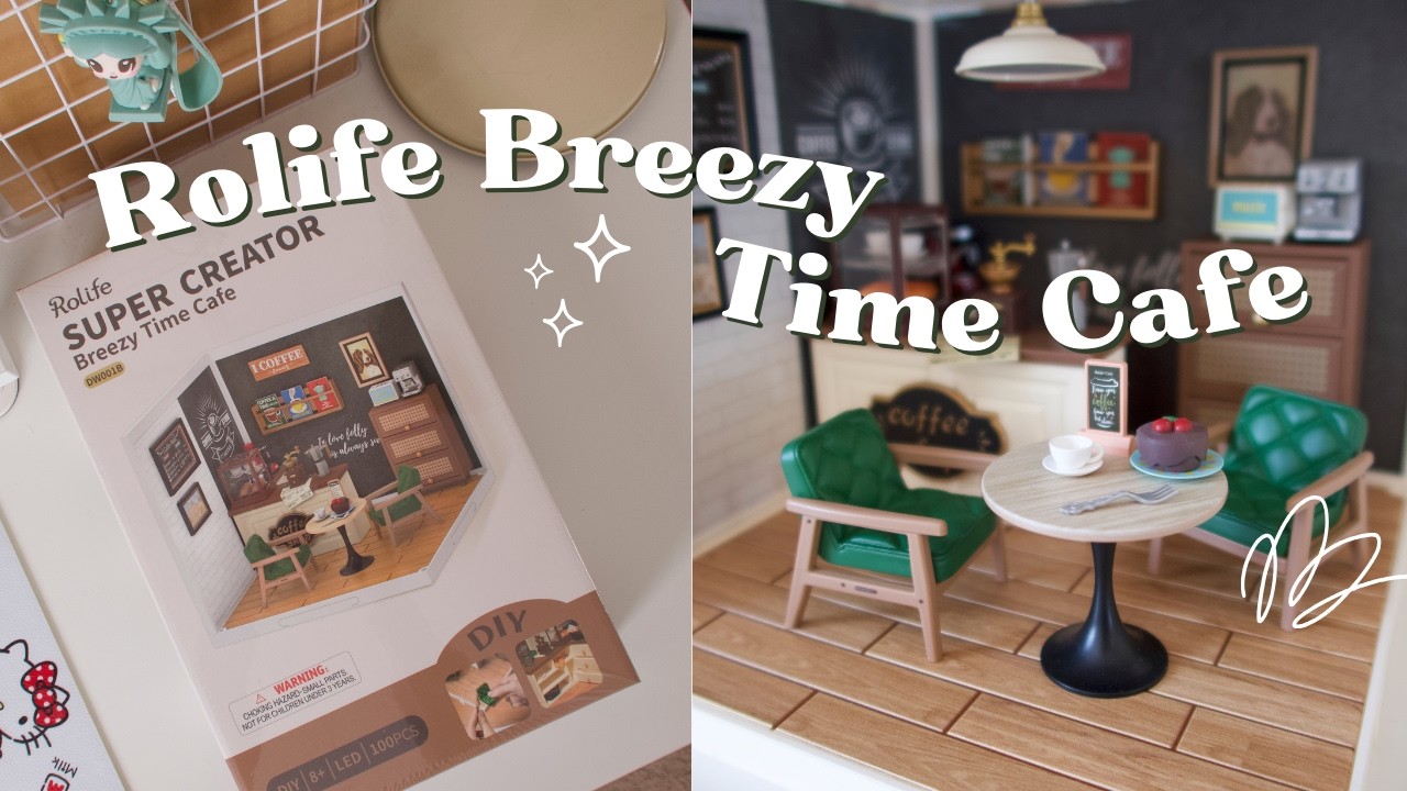 Rolife Super Creator - Breezy Time Cafe ✨ Build with me