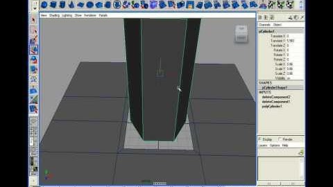 Maya tutorial pt 2 combine / join polygons