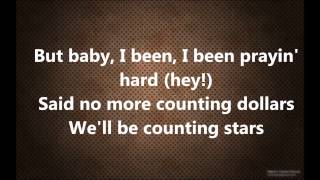 Counting Stars - OneRepublic (Lyric Video)