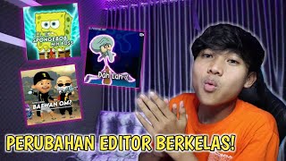 KETIKA SPONGEBOB DAN UPIN IPIN MENJADI EDITOR BERKELAS