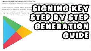 Google App Signing Key Generation Step by Step Procedure | How-To Guide Hindi screenshot 4