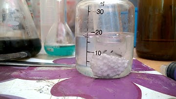 dissolving polystyrene in acetone episode 2 (1 hour after)