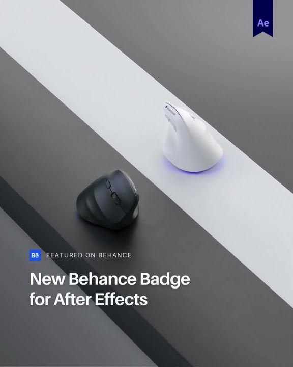 Download lagu Our 5th Behance Badge: 3D Mouse Animation featured on After Effects
