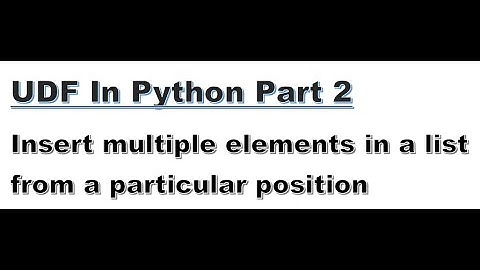 User Defined Functions in Python Part 2