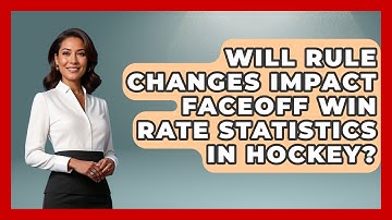 Will Rule Changes Impact Faceoff Win Rate Statistics in Hockey? - Puck Stats Central