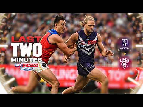 Last Two Minutes: Fremantle v Brisbane Lions | 2026 Toyota AFL Grand Final