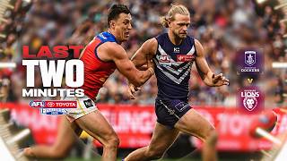 Last Two Minutes: Fremantle v Brisbane Lions | 2026 Toyota AFL Grand Final