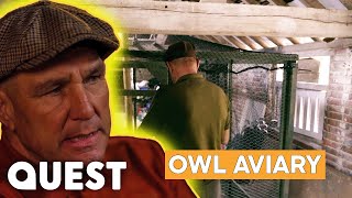 Vinnie Sets Up An Owl Aviary | Vinnie Jones In The Country