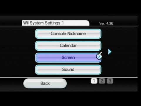 Nintendo Wii firmware update - YouTube