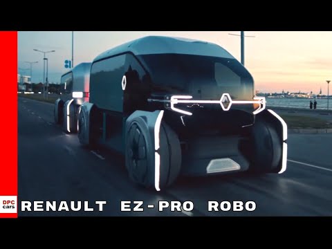 Future Renault EZ-PRO Robo Vehicle