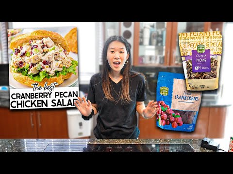 Lets make Cranberry Pecan Chicken Salad Wraps!