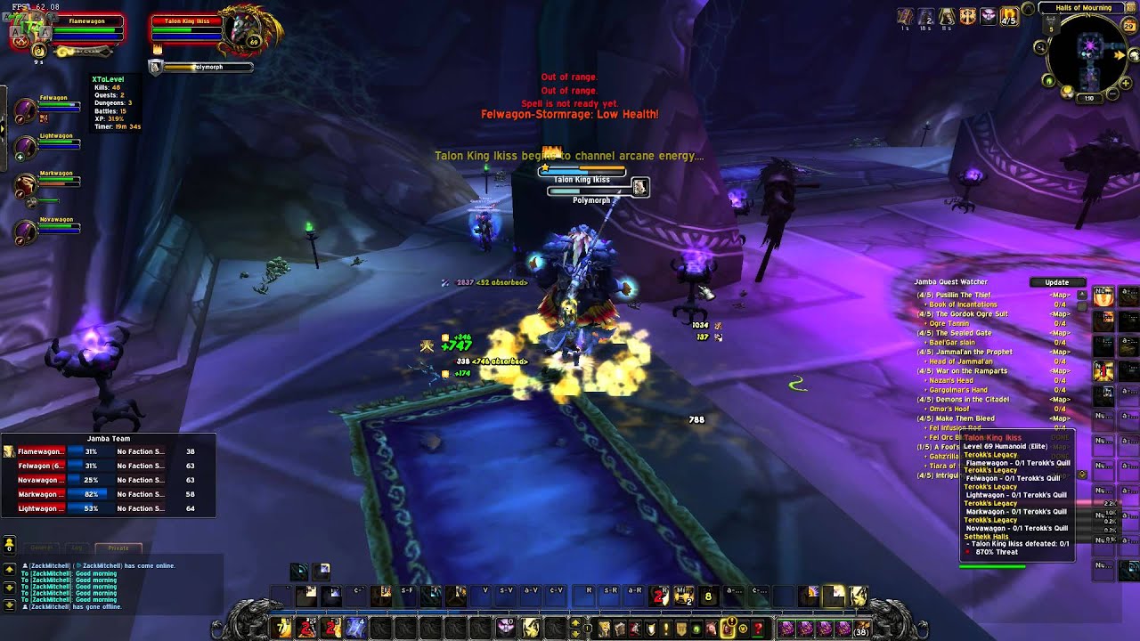 warlords of draenor mage time stop