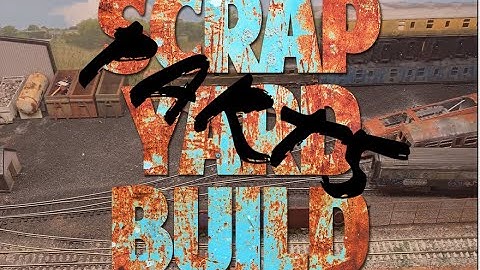 OO Gauge Model Railway Scrap Yard Build Part 5 | How to weather a scrap carriage