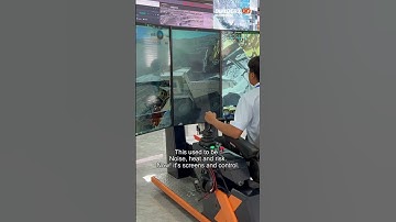 Tele-Operation + AI Assist: How Modern Mines Really Work!  #builderx #teleoperation  #heavymachinery